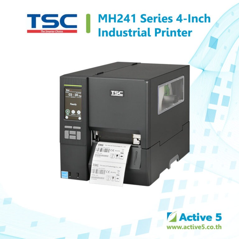 หน้าแรก - Active 5 Company, Label Printer, Barcode Scanner, โปรแกรม PLC